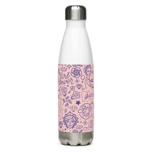 Stainless steel water bottle